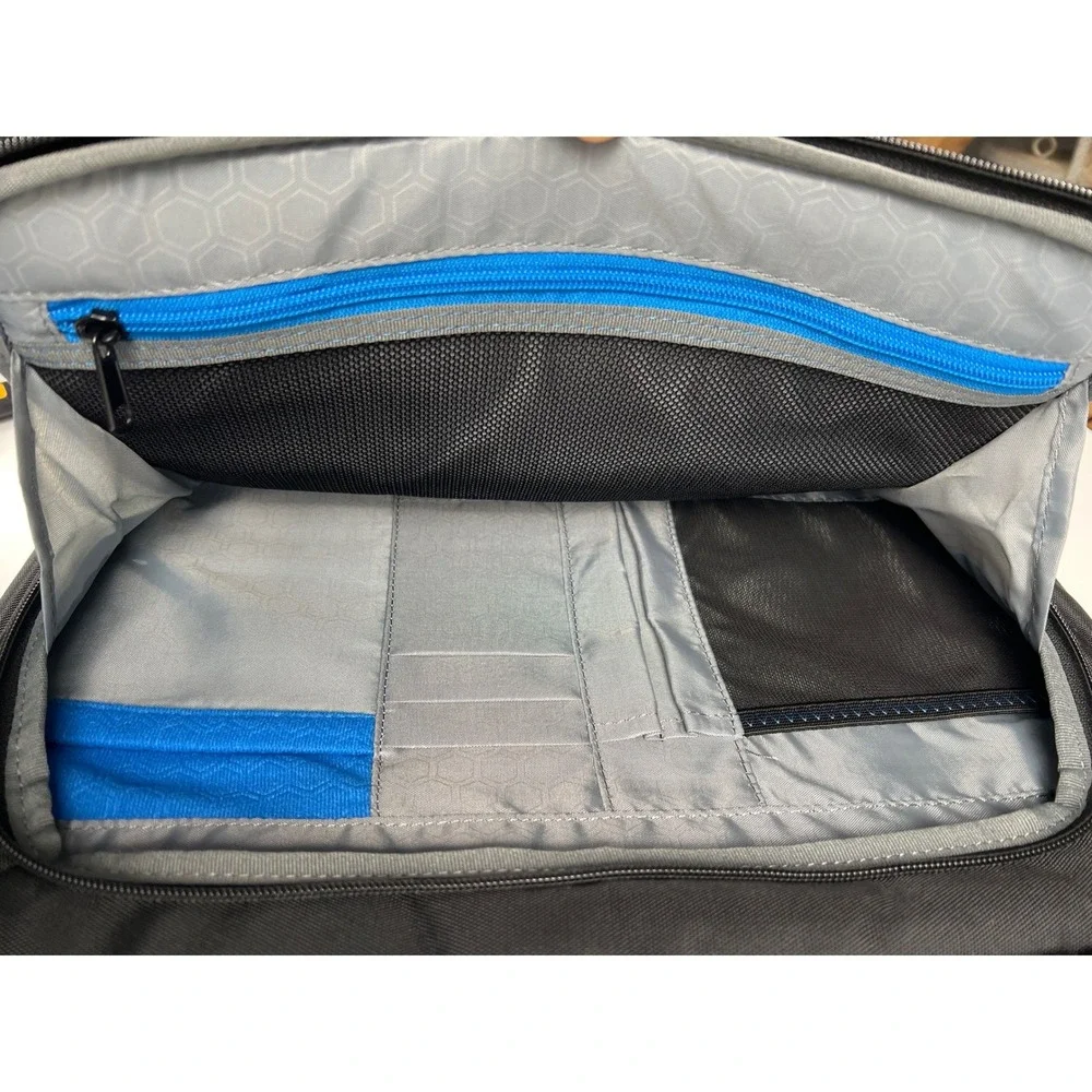 Dell Laptop Bag Briefcase Black Padded Computer Case‎ Shoulder Strap NWOT